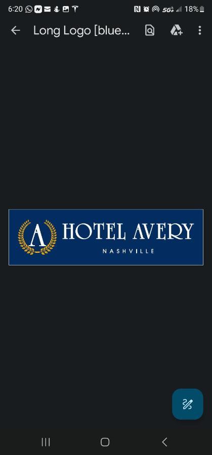 Hotel Avery Нэшвилл Экстерьер фото